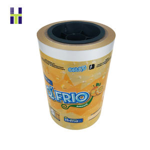 לוגו מותאם אישית פלסטיק קרח פופ גלילית קרם בר סרט גליל גלגל אריזה עבור פרגלילה - Product Image 4