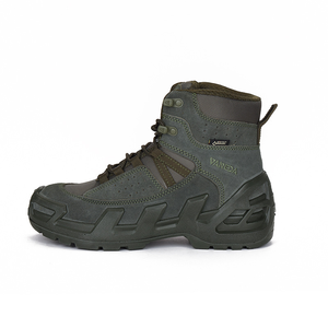 TSB08 Stock Black Suede Cow Leather Customized Middle Cut Tactical <b>Hiking</b> <b>Boots</b> <b>Boots</b> Black Nubuck <b>Hiking</b> <b>Boots</b> - Product Image 6