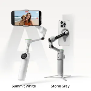 Insta360 Flow 2 Pro AI 구동 스마트폰 자동 추적 전화 짐벌, Android 아이폰용 <span class=keywords><strong>3</strong></span> 축 안정화 - Product Image 3