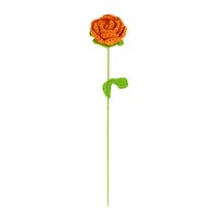 Dropshipping Handgefertigter Gestrickter Roter Rosenstrauß Künstliche Häkelblumen Hochzeitsgeschenk Muttertag Ostern Weihnachten