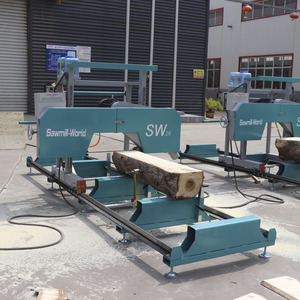 Scierie <span class=keywords><strong>à</strong></span> bande horizontale ultra-portable, <span class=keywords><strong>mini</strong></span> scierie mobile pour la coupe de bûches - Product Image 4