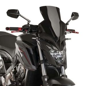 Parabrisas con soporte para motocicleta Honda, Deflector de viento para Honda <span class=keywords><strong>CB650F</strong></span> CB 650F CB650FA <span class=keywords><strong>2014</strong></span> 2015 2016 2017 2018 2019 2020 - Product Image 1