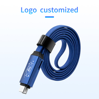 Câble USB Type C avec logo personnalisé, nouveaux produits 2026, technologie innovante, câble de données USB 3 en 1, cadeaux promotionnels pour les entreprises