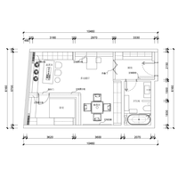 Service personnalisé de design d'intérieur de bureau à domicile pour la décoration de maison moderne
