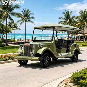 Nouvelle arrivée : Voiture électrique vintage classique, confortable, pour le tourisme, structure durable pour les excursions en plein air. - Product Image 1