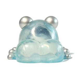 Toptan özel karikatür hayvan figürü oyuncak reçine kurbağa oyuncak heykelcik dekorasyon oyuncak ekran için - Product Image 4