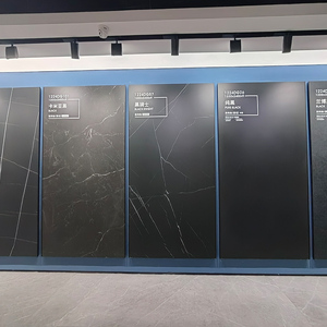 Prix des carreaux en Chine : Dalles Coloria Champs-Élysées / Pierre frittée effet marbre 1000x3000mm, Pierre frittée effet ciment et cendres - Product Image 1