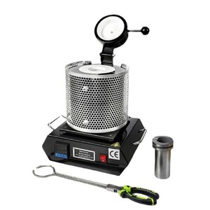 Cdm 1kg vàng Công suất cảm ứng melter luyện lò cho nóng chảy vàng bạc Đồng máy - Product Image 2