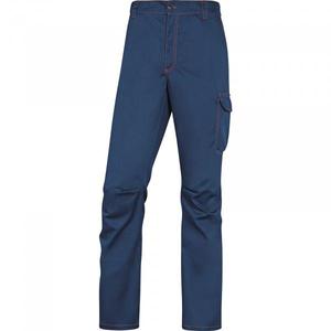 DELTA PLUS - PANOSTRPAMOTPT Poliéster/algodón/elastano panostyle Azul Marino-naranja pantalones de trabajo PANTALONES DE TRABAJO - Product Image 1