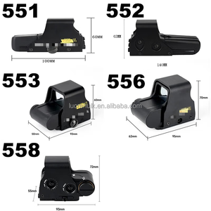 Mira Holográfica Eotech HD550 551 552 553 556 <span class=keywords><strong>G33</strong></span> G43 con Punto Rojo y Verde, Miras Reflex para Caza, Mira de Punto Rojo 556 - Product Image 2