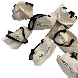 Xuerry Wholesale High Quality Personal Brand Large Eco-friendly Cotton Reusable Custom logo Print <b>Tote</b> Bag Canvas Shopping Bag - Product Image 1