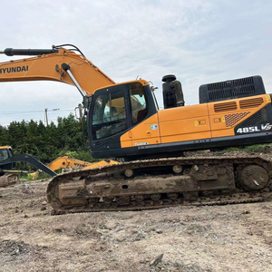 Hyundai Robex485LVS usado, horas de trabajo bajas y excavadora bien mantenida, equipos de construcción de segunda mano a la venta - Product Image 2