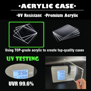 Étui de protection pour booster pack Pokémon en acrylique résistant aux UV, étui de présentation pour booster pack de cartes MTG TCG <span class=keywords><strong>Yugioh</strong></span> avec aimant - Product Image 6