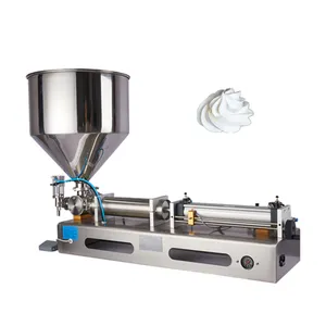 Tomato sauce bottled filling machine hummus yogurt cream filling machine