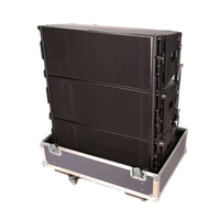Système audio professionnel 3 voies TTL 33-A II, enceinte active Line Array double 8 pouces avec haut-parleur à aimant néodyme