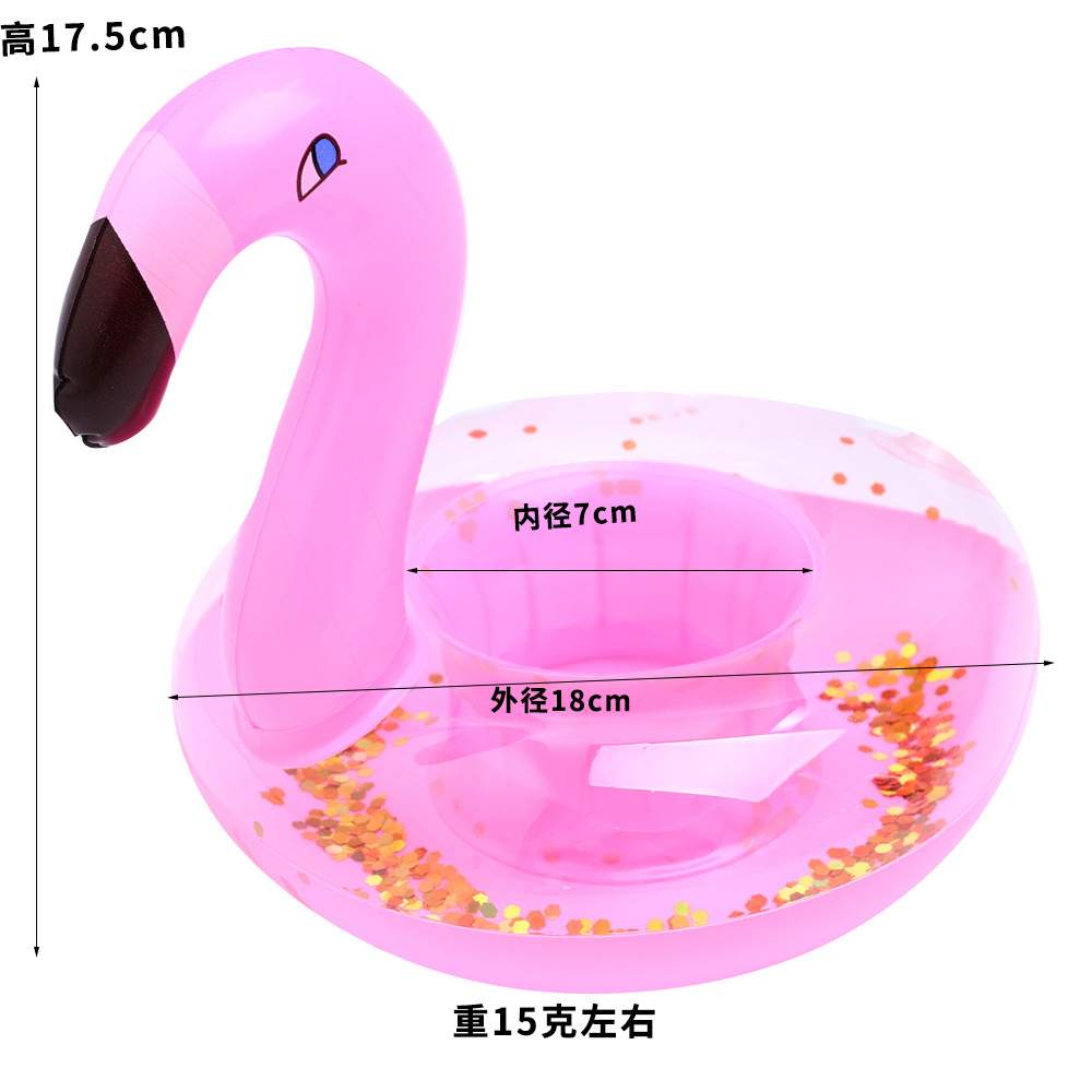 Flamant à paillettes