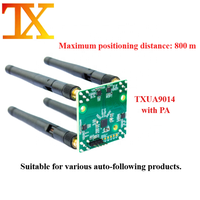 Module d'ancrage UWB PDOA TXUA9014 TXUA9034 du fabricant, 360 degrés CH2 TOF PDOA AOA Follow-me pour dispositif de suivi automatique
