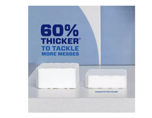 Éponge de nettoyage magique haute densité personnalisée gomme magique éponges à récurer <span class=keywords><strong>extra</strong></span> durables nettoyage blanc - Product Image 2