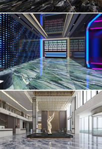 Carreaux de porcelaine de luxe 750x1500mm, design moderne, antidérapants, pour sols intérieurs, villas, restaurants, hôtels, KTV, toilettes. - Product Image 6