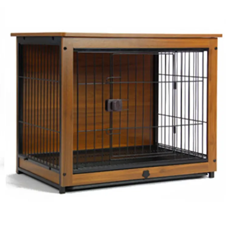 Grote Honden Krat Meubels Voor 2 Honden Hout Hond Krat Kooi Meubels Met Verwijderbare Scheidingswand Schuifdeur Tv Stand Indoor Kennel