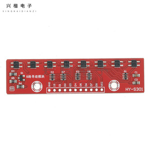 Módulo de Sensor de Seguimiento de Líneas de Ocho Canales Hy-S301 para Aplicaciones de Robótica y Automatización - Product Image 3