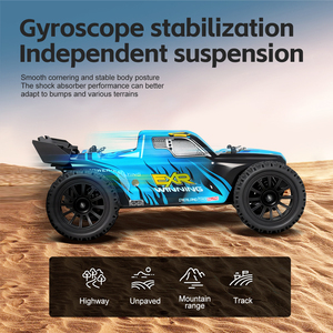 SJY-244018 Coche RC Mini Truggy Serpent Spyder 1/24 con Giroscopio 2.4GHz EP, Coche RC RTR, Juguetes Eléctricos de Control Remoto para Adultos - Product Image 3