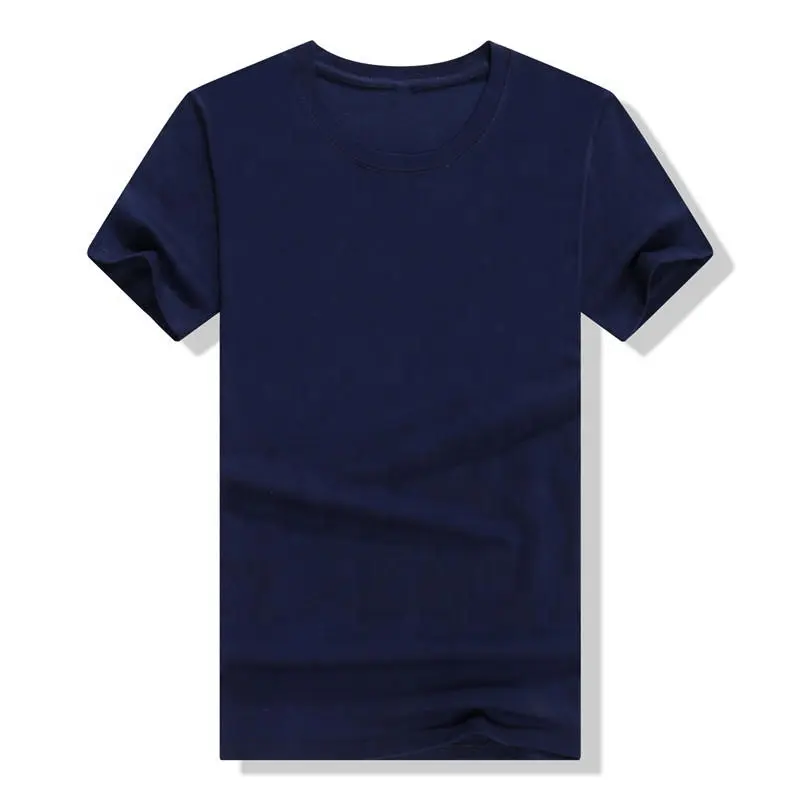 200gsm 100% gekämmte Baumwolle Hochwertiges T-Shirt Siebdruck bedruckte benutzer definierte T-Shirts Stickerei Plain Unisex T-Shirt für den Sommer
