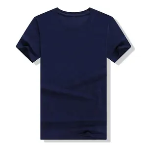 200gsm 100% cotone pettinato T-Shirt di alta qualità serigrafata magliette personalizzate ricamo semplice T-Shirt Unisex per l'estate