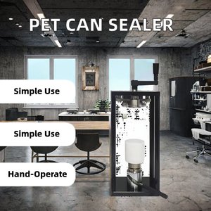 เครื่องซีลฝากระป๋องพลาสติก PET ขนาดเล็ก ราคาโรงงาน แบบใช้มือหรือไฟฟ้า สำหรับเครื่องดื่ม กาแฟ <span class=keywords><strong>ชา</strong></span> น้ำผลไม้ สารเคมี และสินค้าอื่นๆ - Product Image 2