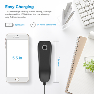 NETUM C750 pemindai cerdas portabel kecil pemindai kode batang koleksi kode QR nirkabel <span class=keywords><strong>2</strong></span>.4G dan pemindai gigi biru - Product Image 5