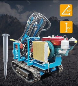Vite di messa a terra idraulica piccola palificazione che guida la macchina della <span class=keywords><strong>posta</strong></span> del battipalo elicoidale - Product Image 3