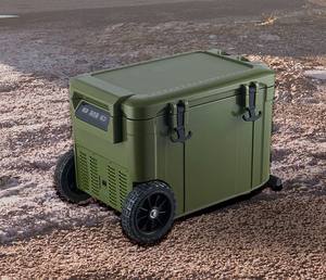 Sistema de refrigeración de calefacción con varilla de tracción para refrigerador exterior de gran capacidad de doble propósito para vehículos congelador de coche transfronterizo - Product Image 6