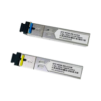 Module émetteur-récepteur optique SFP 1.25G 20km à fibre unique à port SC Émetteurs-récepteurs à fibre optique 1310/1550nm Fabricant OEM