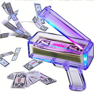 Cañón <span class=keywords><strong>de</strong></span> <span class=keywords><strong>dinero</strong></span> acrílico transparente, tirador <span class=keywords><strong>de</strong></span> pistola <span class=keywords><strong>de</strong></span> <span class=keywords><strong>dinero</strong></span> para <span class=keywords><strong>videos</strong></span> influyentes, Clips <span class=keywords><strong>de</strong></span> redes sociales para cumpleaños, Navidad, papel <span class=keywords><strong>de</strong></span> plástico - Product Image 2