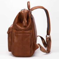 BSCI usine étanche à l'humidité tire-lait sac à dos PU couche sac à couches pour le travail de la mère en plein air bébé allaitement et sac à langer