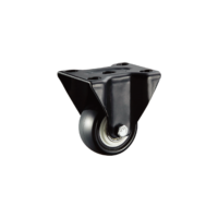 Roulette en PVC avec double roulement sans frein Roulettes de chaise exécutive de 1.5/2/2 pouces avec frein