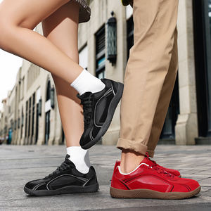 <span class=keywords><strong>Zapatillas</strong></span> deportivas personalizadas de malla con puntera ancha, forma natural del pie, para senderismo al aire libre, entrenamiento, ligeras, informales, de suela plana, estilo barefoot. - Product Image 1