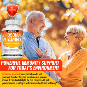 Capsules de <span class=keywords><strong>Vitamine</strong></span> C Liposomale Personnalisées 2100mg – Supplément de <span class=keywords><strong>Vitamine</strong></span> C à Absorption Élevée pour Soutenir le Collagène et Renforcer la Défense <span class=keywords><strong>Immunitaire</strong></span> - Product Image 5