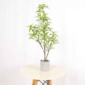 Venta directa de fábrica Plantas de mesa Artificial Pequeñas plantas de bonsái Árbol para la decoración de la Mesa del hogar de la Oficina - Product Image 1