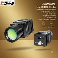 Caméra thermique GigE 50 FPS avec mesure de température, détecteur VOx non refroidi, plusieurs palettes MV-CI003-GL-Tx