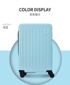 20 Zoll Boarding Sports Style Gepäck Pure Color Abnehmbare Universal Wheel Trolley Kombination schloss Cup Holder Großhandel - Product Image 6