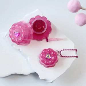 Wholesale 4g <b>Lip</b> Balm Jar with Cute Pink Pumpkin Lid Blush Jar Skin Care <b>Cream</b> Container Cosmetic Plastic Jar - Product Image 5