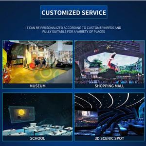 Открытый контейнер для мобильного летающего кинотеатра невооруженным глазом 7D летный театр 5D динамический Крытый 9D 3D 12D орбитальный Трековый захватывающий театр - Product Image 4