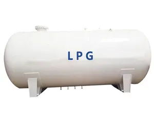 Tanque de almacenamiento LPG de 5000 litros, capacidad de 3 toneladas, fabricación de fábrica, a la venta