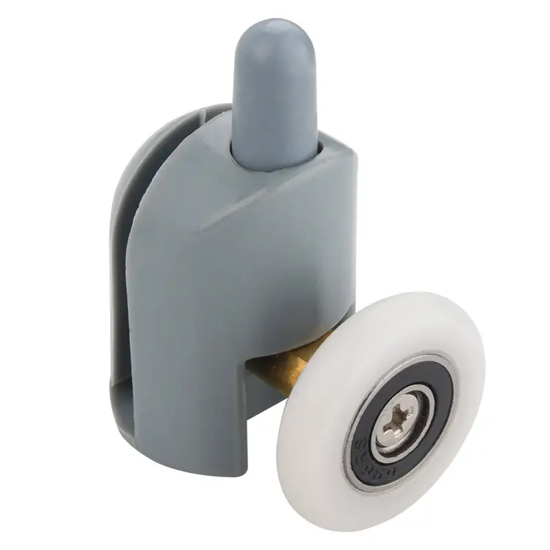 Roller Pulley Adjustable Guide Single Wheel Silding Door Roller For Shower Brass Pulley Wheel For Bathroom