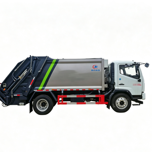 Camión compactador de basura de 7 toneladas, 4x2, municipal, Howo, con volante a la derecha. - Product Image 1