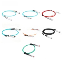 Cable Óptico Activo Qsfp-dd Aoc de 400g, Enlace Óptico de Alta Velocidad para Infraestructura de Centros de Datos en México