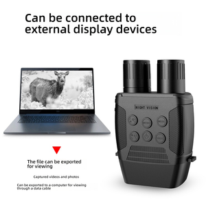 جهاز رؤية ليلية احترافي ثنائي الاستخدام للمراقبة النهارية والليلية مع تسجيل صور/فيديو بدقة 1080 بكسل - Product Image 3