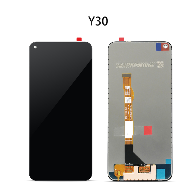 For Vivo Y30 Mobile Phone Display TFT LCD Touch Screen Panel 6.5" with 1 Year Warranty
