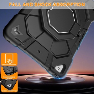 Funda Protectora de Silicona Resistente a Golpes para iPad 7ª, 8ª, 9ª y 10ª Generación, con Soporte, Correa y Porta Lápiz - Product Image 6